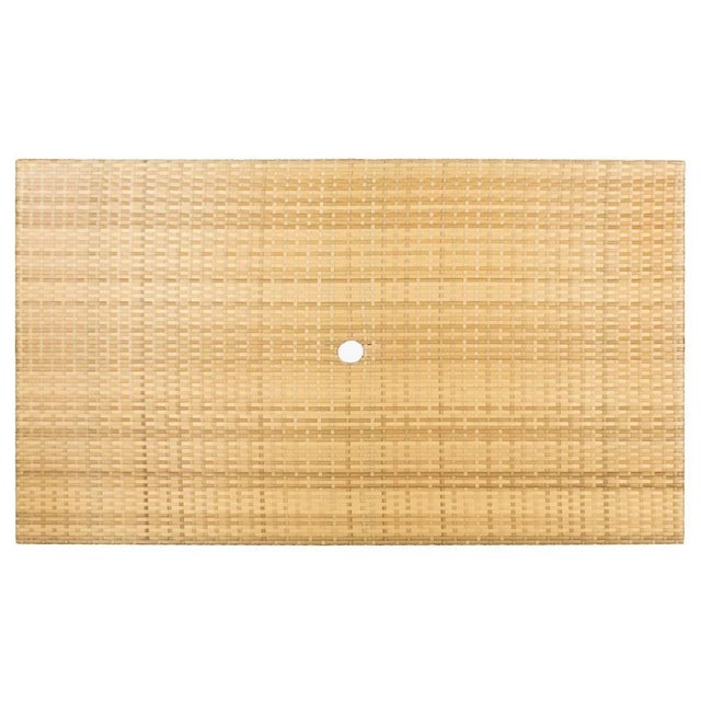 Wood Akita Folding Table - Natural/White For Sale - Image 7 of 11