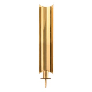 Brass Sconces attributed to Pierre Forssell, 1950s For Sale