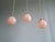 Art Deco Pendant Light in Pink Speckled Glass, 1920s For Sale - Image 12 of 16