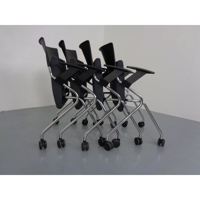 Flip Flap Office Armchairs from Sedus Stoll, Germany, 2014, Set of 4 For Sale - Image 10 of 16