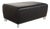 Volare Ottoman in Black Leather from Koinor For Sale