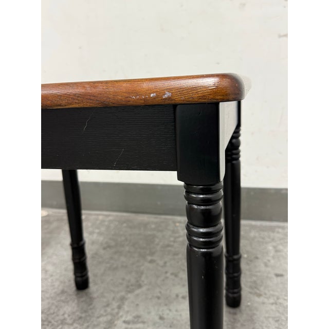 Two-Tone Side Tables, Vintage Pair For Sale - Image 10 of 12