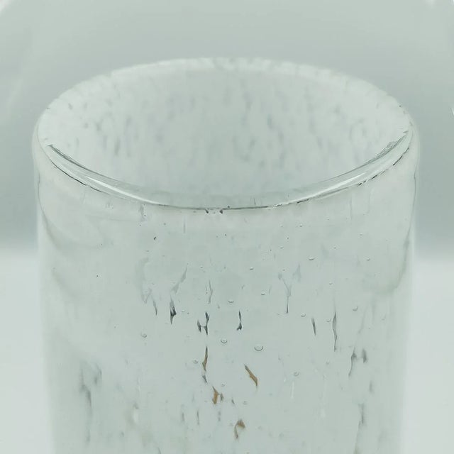 Glass 1970s Vase in Murano Glass Attributed to LineaArt. Made in Italy For Sale - Image 7 of 8