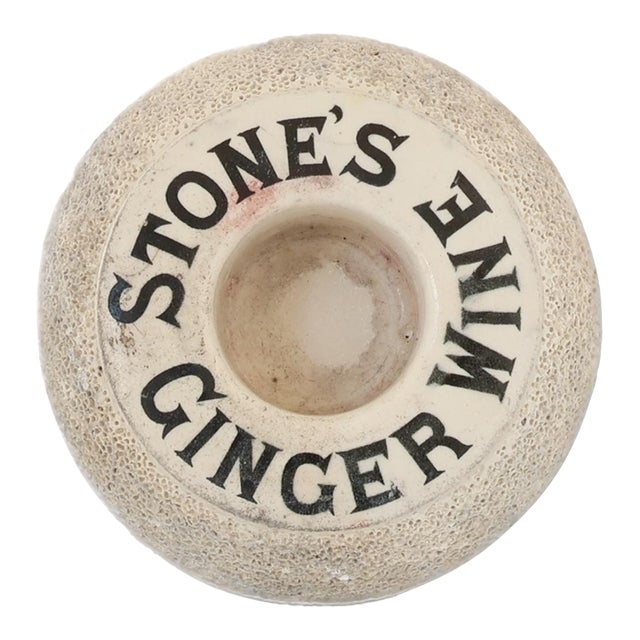 Antique Stone's Ginger Wine Match Striker For Sale