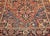 Vintage Heriz Serapi Rug, Hand-Knotted Wool, Geometric Pattern, Rust-Red & Blue, 7x10 For Sale - Image 15 of 18