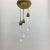 Contemporary Mid-Century Ceiling Lamp with Murano Glass Drops, 1970s For Sale - Image 3 of 8
