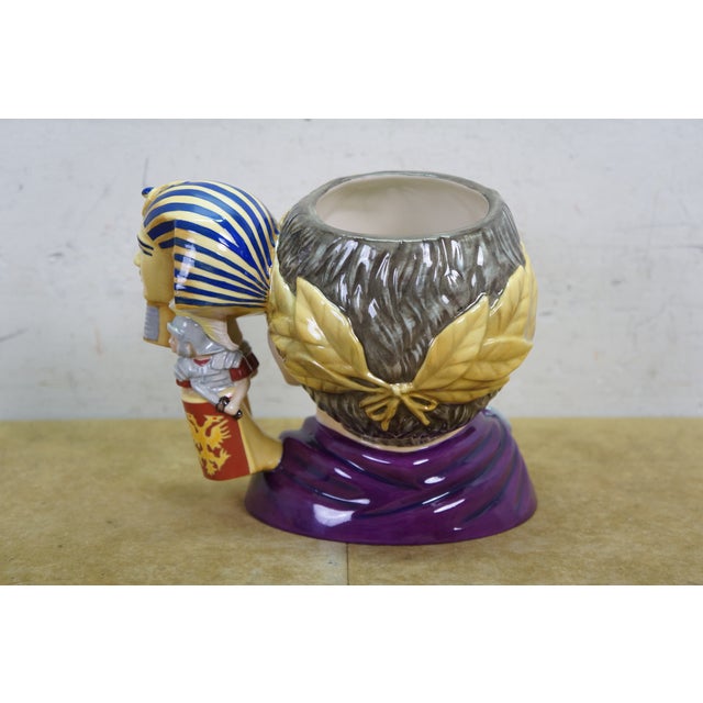 Royal Doulton Julius Caesar Great Military Leader Toby Character Jug For Sale - Image 9 of 12