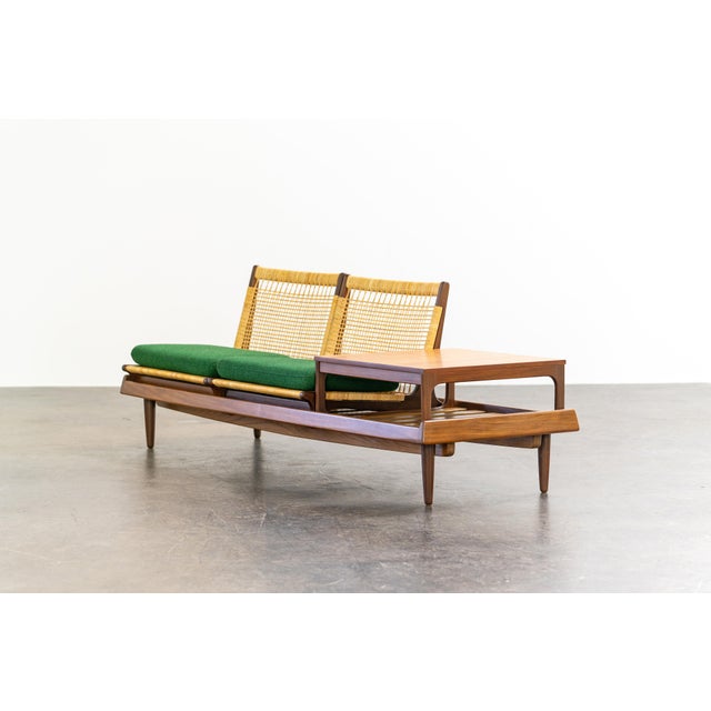 1960s Danish Modern TV Bench Sofa by Hans Olsen Bramin, Denmark, 1960s For Sale - Image 5 of 9