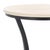Spritely Home Saxony Travertine Side Table in Beige / Black For Sale - Image 4 of 8