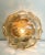 1960s Amber Glass Ceiling or Flush Mount, Germany, 1960s For Sale - Image 5 of 13