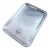 Antique Silver Serving Tray From Hotel Belmont in New York For Sale