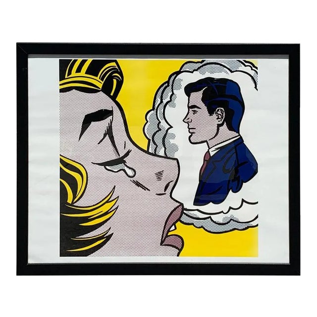 Late 20th Century After Roy Lichtenstein "Thinking of Him" For Sale