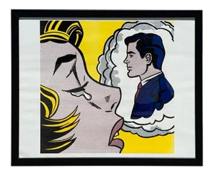 Late 20th Century After Roy Lichtenstein "Thinking of Him"