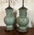 19th Century Chinese Monochrome Celadon Porcelain Urn Vase as Table Lamps in Bronze Mounts - A Pair For Sale - Image 9 of 10