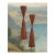Pair of Mid Century Danish Candlesticks For Sale