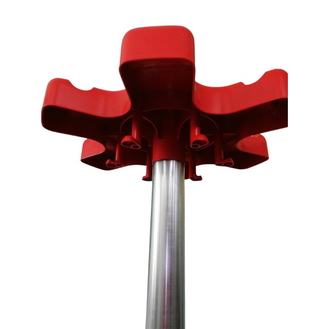 Coat Stand with Umbrella Stand attributed to Paolo Orlandini and Roberto Lucci for Velca, in Flawless conditions. Designed...