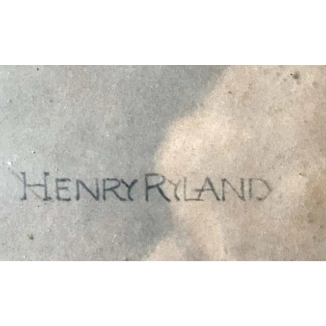 Henry Ryland, Portrait of a Young Woman Engraving, 19th Century, Paper For Sale - Image 4 of 6