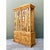 Late 20th Century Vintage Chinoiserie Pagoda Rattan China Cabinet For Sale - Image 5 of 12