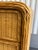 Vintage Boho Chic Pencil Reed Rattan Six Drawer Dresser For Sale - Image 4 of 12