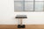 Bistro Table with Black Lacquered Fiberglass Top and Chrome-Plated Metal Base by Joe Colombo for Zanotta, 1970s For Sale - Image 11 of 14