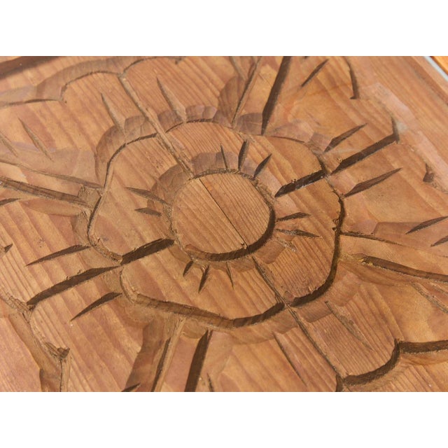 Spanish Mid 20th Century Spanish Hacienda Solid Pine Vintage Table For Sale - Image 3 of 8