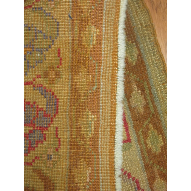 Early 20th Century Early 20th Century Zabihi Collection Turkish Paisley Motif Small Size Runner - 1'9" x 5'10" For Sale - Image 5 of 8