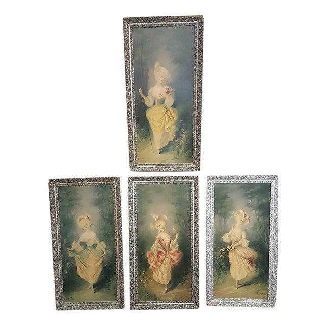 Mary Golay, Untitled, Lithographs, Set of 4 For Sale