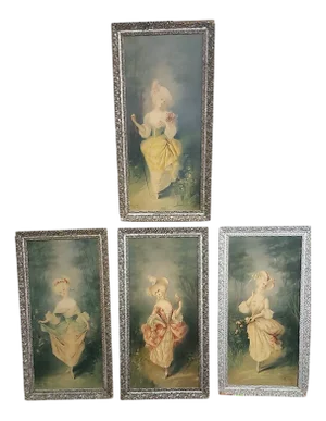 Mary Golay, Untitled, Lithographs, Set of 4