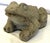 Vintage Cast Concrete Frog Garden Statue Symbolizing Rebirth, Fertility and Good Fortune For Sale - Image 11 of 12