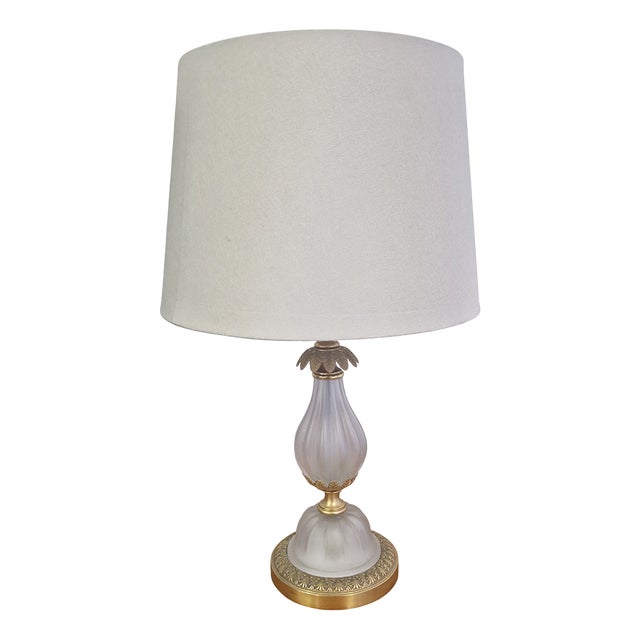 Lampshade in Glass, 1980s For Sale