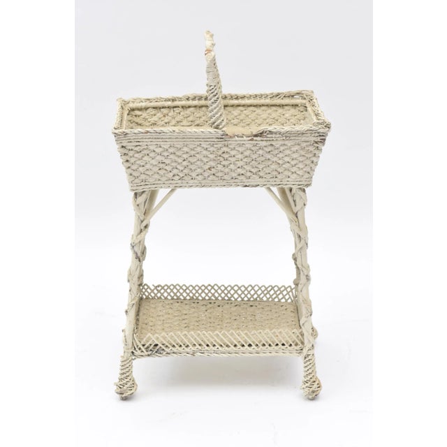 Part of a large collection of ornate wicker that was collected over the years by a Senator's wife. Early 20th century, the...