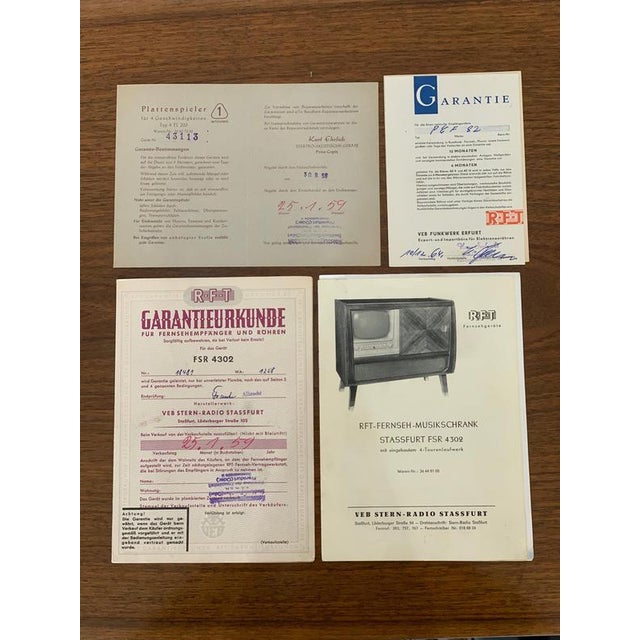 Vintage Phono Cabinet, 1959 For Sale - Image 12 of 13