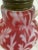 Glass Antique Cranberry Art Glass Vessel For Sale - Image 7 of 8