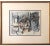 Expressionism Jacob Steinhardt, Judaica German Expressionist Watercolor Painting Lithograph Israeli Bezalel Art For Sale - Image 3 of 7