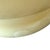 Light Yellow Rare Attributed to Carder Steuben Ivory & Mirror Black Iced Tea Set, c.1930s – Pitcher & 7 Tumblers For Sale - Image 8 of 13