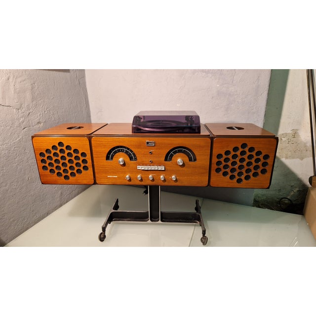 Brown Model RR126 Radio by Achille and Pier Giacomo Castiglioni for Brionvega, 1980s For Sale - Image 16 of 17