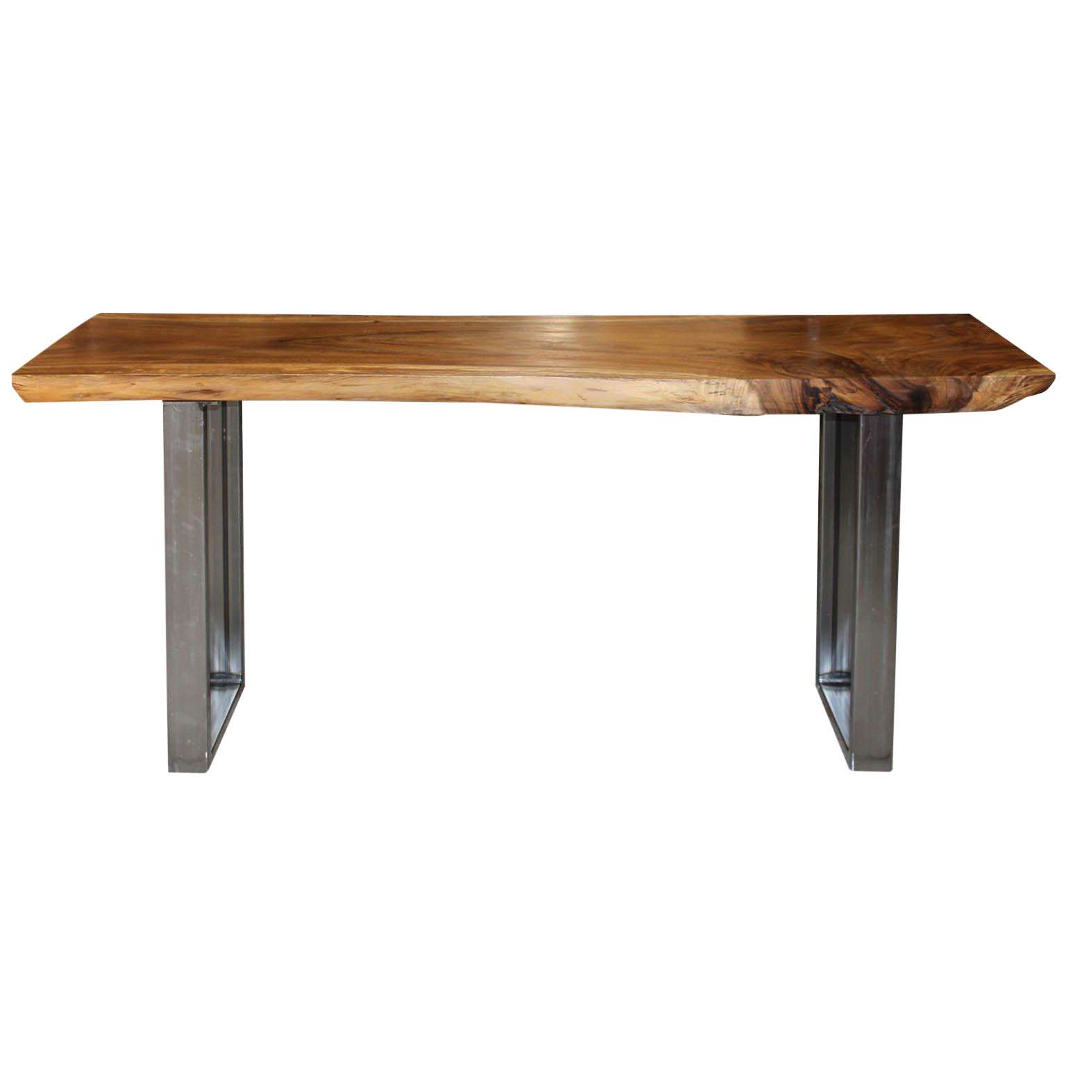 Acacia on Metal Legs Console Table Chairish
