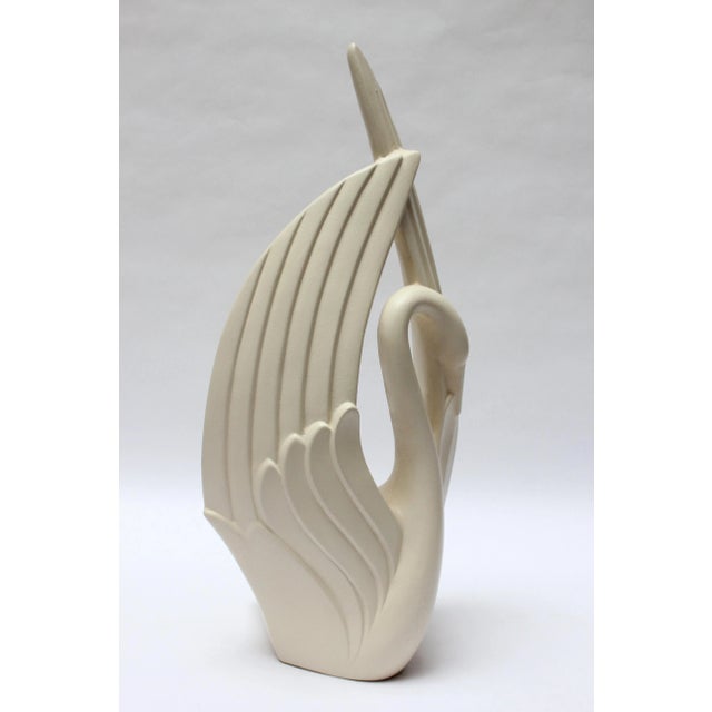 Vintage Haeger Ceramic Figural Swan Sculpture For Sale - Image 9 of 9