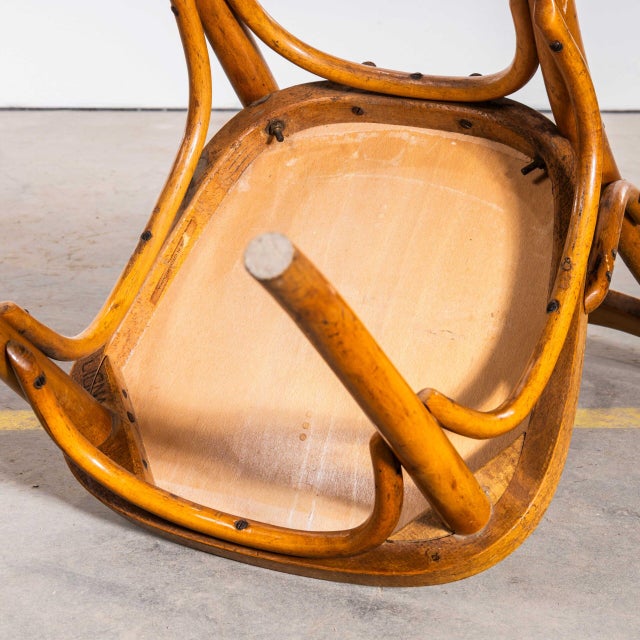 Vintage Hoop Back Bentwood Dining Chairs, 1950s, Set of 2 For Sale - Image 10 of 12