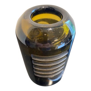 Authentic French Art Deco "Vase Oblong" Designed by Jean Luce For Sale