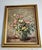 Vintage 1960s Floral Bouquet Oil Painting by Barbara Van Stappen (1912-1980). She is a listed Massachusetts artist. The...