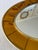 1950s Mid 20th Century Oval Gold Hand-Cut Beveled Glass Mirror Model 2727 by Cristal Art For Sale - Image 5 of 17
