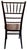 Wood Chic Set of Four Faux Bamboo Wooden Chairs For Sale - Image 7 of 11