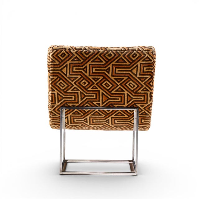 Milo Baughman for Thayer Coggin Mid Century Thin Line Scoop Chairs - Pair For Sale - Image 9 of 13