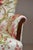 Carved Mahogany Regency Style Lounge Accent Chair, Floral Upholstery, Usa, 1940's For Sale - Image 15 of 15