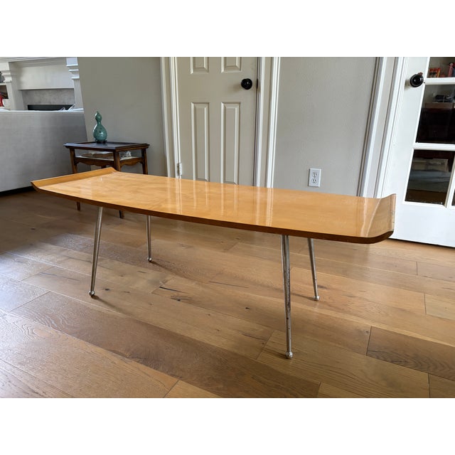 Mid-Century Italian Modern Coffee Table, Attributed to the Style of Cesare Lacca, Italy, C. 1950s For Sale - Image 10 of 15