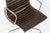 Eames Herman Miller Brown Leather Aluminum Group Thin Pad Desk Chair, 2008 For Sale - Image 14 of 18