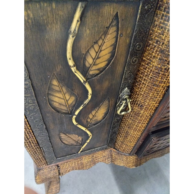 1980s Vintage Tropical/Boho Chic For Sale - Image 5 of 5