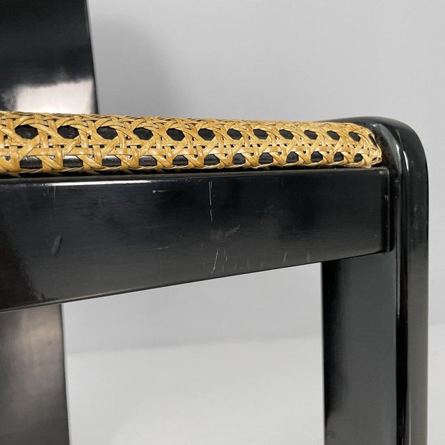 Italian Modern Chairs attributed to Pierluigi Molinari for Pozzi, 1970s, Set of 4 For Sale - Image 16 of 18