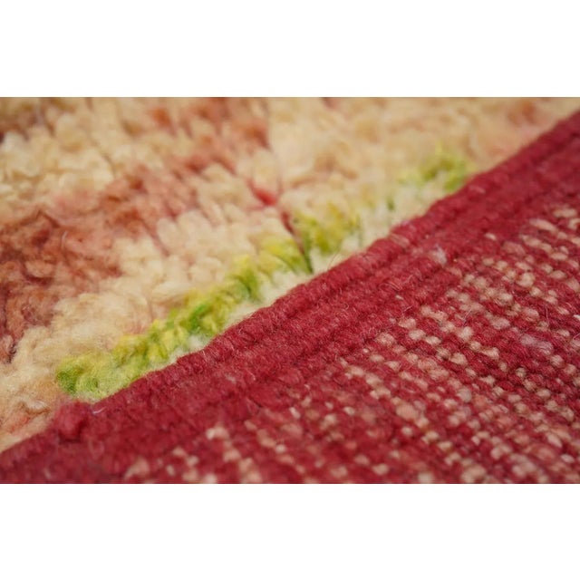 Textile Vintage Morrocan Rug 4'10'' x 8'1'' For Sale - Image 7 of 9